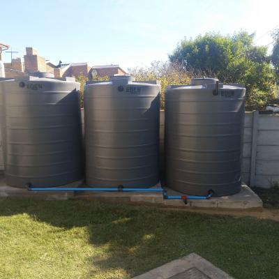 Installation 3x2500l